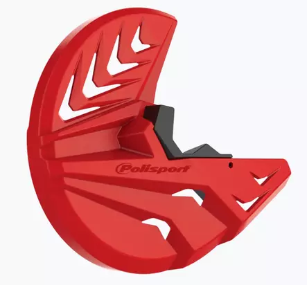 Polisport Disk c/bottom fork p Beta RR 4T/2T(19-..) Red/black (8) - Duell MP varaosat ja tarvikkeet - 129990 - 1