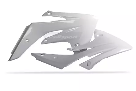Polisport radiator scoops Honda CR150R(07-..) white (8) - Duell MP varaosat ja tarvikkeet - 131040 - 1