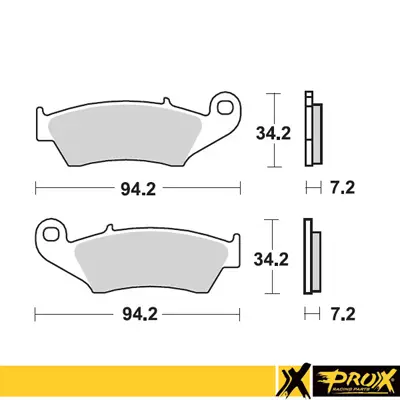 ProX Jarrupalasarja Eteen CRF250/450R '02-20 + KX250F/450F '04-20 - Duell MP varaosat ja tarvikkeet - 80140 - 1