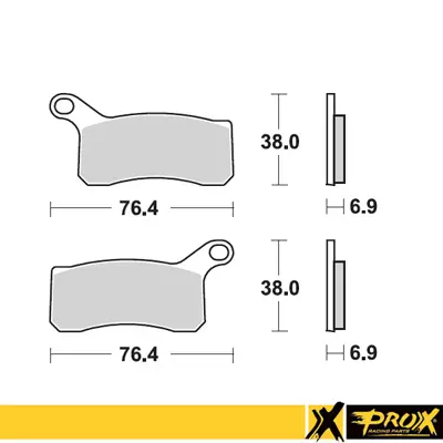 ProX Jarrupalasarja Eteen KTM450/505/525SX-XC ATV '08-12 - Duell MP varaosat ja tarvikkeet - 80750 - 1