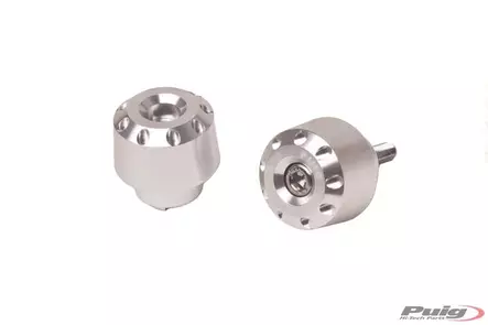 Puig Bar End Aluminum Bmw C/Silver - Duell MP varaosat ja tarvikkeet - 92950 - 1