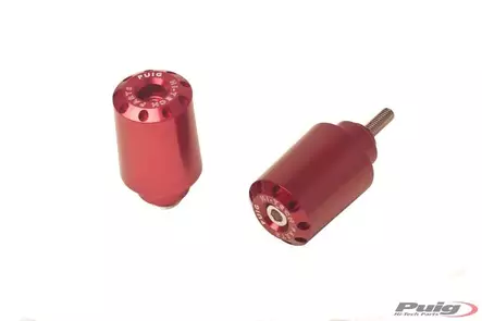 Puig Bar End Aluminum Triumph C/Red - Duell MP varaosat ja tarvikkeet - 92280 - 1