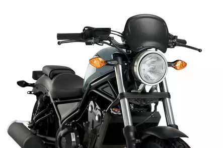Puig Front Plate Abs Honda Cmx500 Rebel C/Matt Black - Duell MP varaosat ja tarvikkeet - 94640 - 1