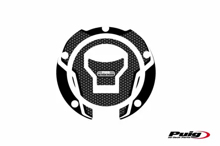 Puig Fuel Cap Cover Mod. Naked Honda C/Grey - Duell MP varaosat ja tarvikkeet - 91290 - 1