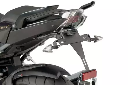Puig License Support Bmw R 1200R/Rs 15-18' C/Black - Duell MP varaosat ja tarvikkeet - 90940 - 1
