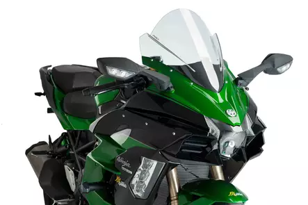 Puig Racing Screen Kawasaki Ninja H2 Sx 18' C/Transpare - Duell MP varaosat ja tarvikkeet - 90430 - 1