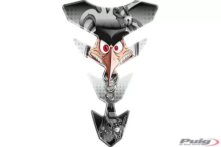 Puig Tank Pad Joker C/Grey - Duell MP varaosat ja tarvikkeet - 92390 - 1