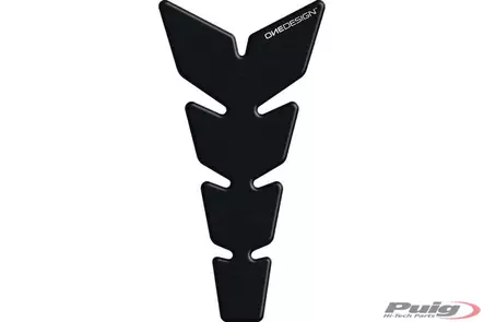 Puig Tank Pad Leather C/Black - Duell MP varaosat ja tarvikkeet - 90330 - 1