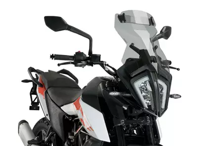 Puig Touring Screen/Visor Ktm 390 Adventure 20' C/Smoke - Duell MP varaosat ja tarvikkeet - 98670 - 1