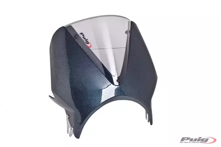 Puig Windscreen Mod.Vision Semif.C/Carbon Screen C/Smok - Duell MP varaosat ja tarvikkeet - 99440 - 1