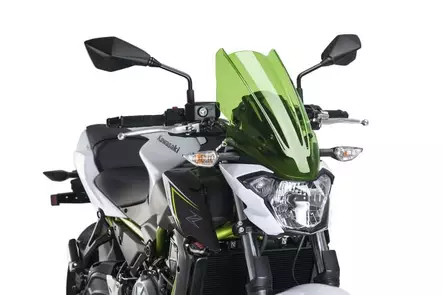 Puig Windshield Nng Touring Kawasaki Z650 17-18'C/Green - Duell MP varaosat ja tarvikkeet - 90750 - 1