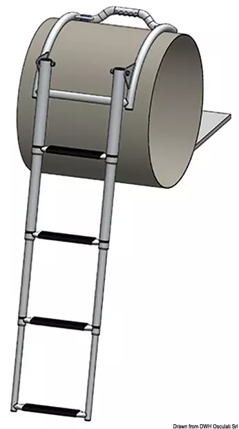 Quick coupling ladder for dinghies - Duell venetarvikkeet - 4950 - 1