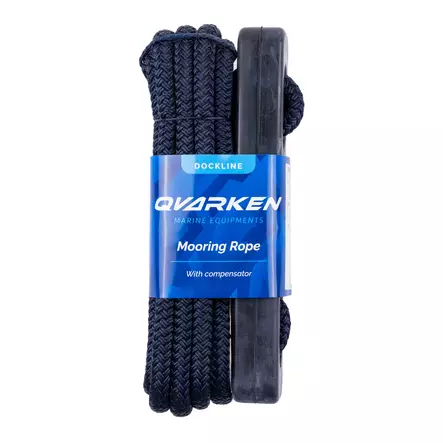 Qvarken Kiinnitysköysi Dockline joustimella 12mm 4m navy sin - Duell venetarvikkeet - 139510 - 1