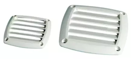 Ritilä musta ABS 125x125 - Duell venetarvikkeet - 4170 - 1