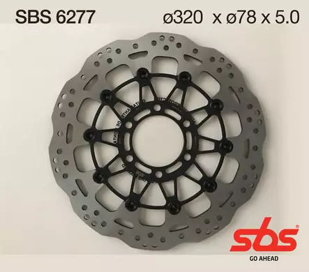 Sbs Jarrulevy Upgrade - Duell MP varaosat ja tarvikkeet - 122640 - 1