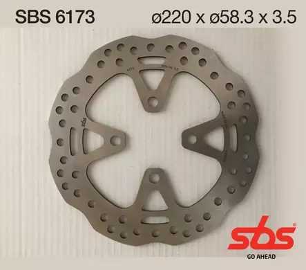 Sbs Jarrulevy Upgrade - Duell MP varaosat ja tarvikkeet - 122740 - 1
