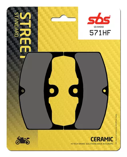 Sbs Jarrupalat Ceramic - Duell MP varaosat ja tarvikkeet - 123720 - 1