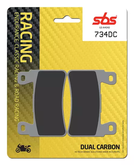Sbs Jarrupalat Dual Carbon - Duell MP varaosat ja tarvikkeet - 123710 - 1