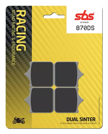 Sbs Jarrupalat Dual Sinter - Duell MP varaosat ja tarvikkeet - 122810 - 1