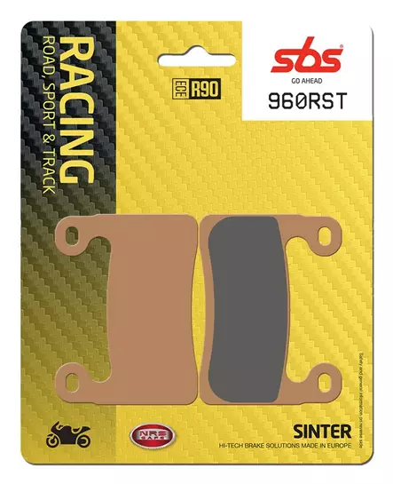 SBS Jarrupalat Racing Sintered - Duell MP varaosat ja tarvikkeet - 122340 - 1