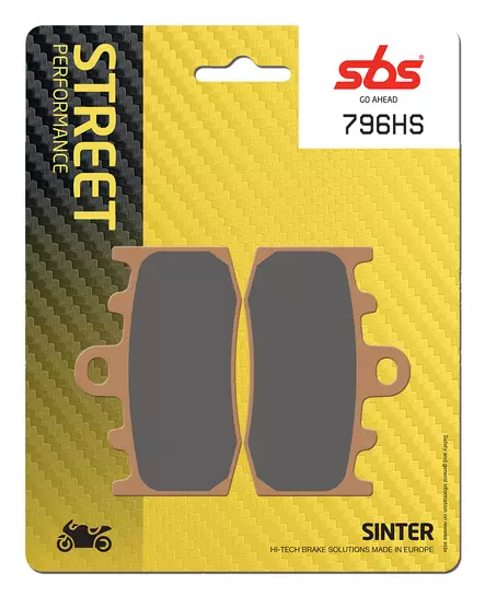 Sbs Jarrupalat Sintered - Duell MP varaosat ja tarvikkeet - 123750 - 1