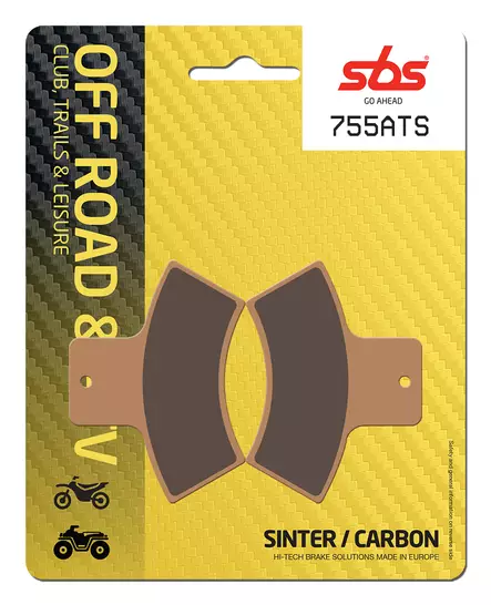 Sbs Jarrupalat Sintered Atv - Duell MP varaosat ja tarvikkeet - 123730 - 1