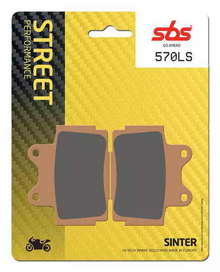 Sbs Jarrupalat Sintered Taakse - Duell MP varaosat ja tarvikkeet - 123990 - 1