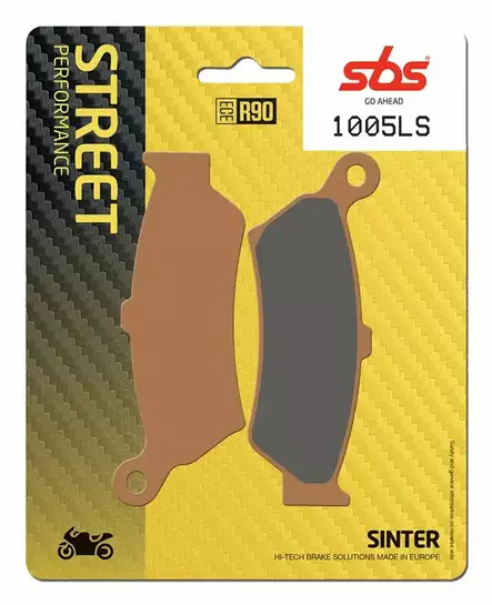Sbs Jarrupalat Sintered Taakse - Duell MP varaosat ja tarvikkeet - 124800 - 1