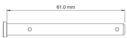 Sbs Sokkatappi takajarrusatulaan KTM/Husq. - Duell MP varaosat ja tarvikkeet - 123310 - 1