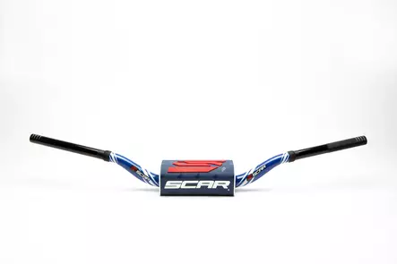 Scar Handlebar O² COLOR Ø28,6 (1 1/8”) - 65/85 Low Mini - BLUE Bar - DARK BLUE - Duell MP varaosat ja tarvikkeet - 75480 - 1
