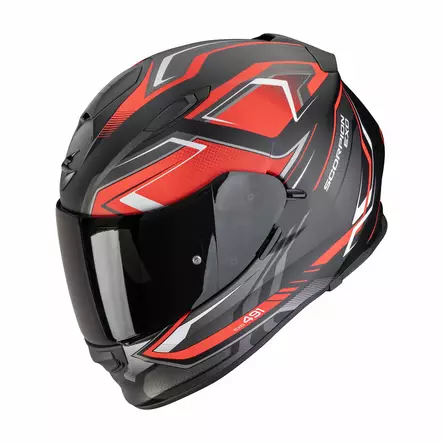 SCORPION Helmet EXO-491 ZUMO Matt Black-Red, M - Duell ajovarusteet - 49330 - 1