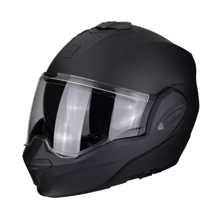 SCORPION Kypärä EXO-TECH EVO Solid mattamusta, L - Duell ajovarusteet - 51060 - 1