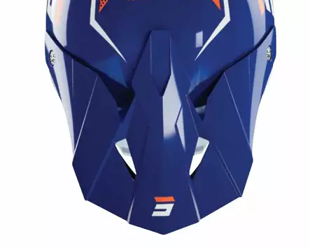 SHOT Lippa Furious Camo/Navy/Oranssi Kiiltävä - Duell ajovarusteet - 57580 - 1