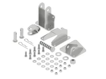 Hydrauliikkapaketti puskulevyn tai auran kääntämiseen - Hydrauliikkasarjat - 680 - 2
