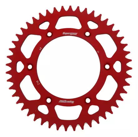 Supersprox Alu Takaratas HO CR/CRF Punainen 48 - Duell MP varaosat ja tarvikkeet - 119010 - 1