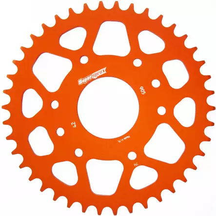 Supersprox Alu Takaratas KTM Duke 125 14-18 Oranssi - Duell MP varaosat ja tarvikkeet - 118560 - 1