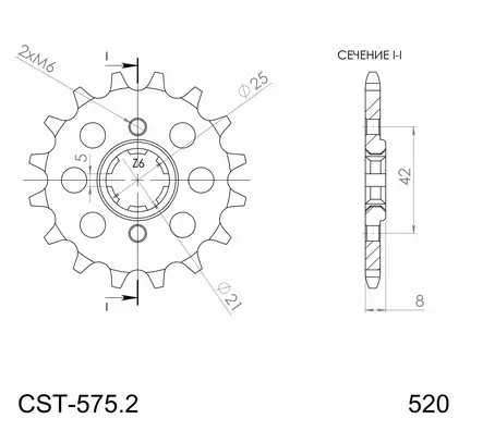 Supersprox / JT Eturatas 575.15 - Duell MP varaosat ja tarvikkeet - 119250 - 1