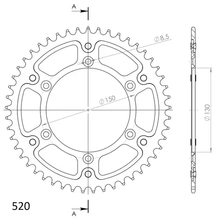 Supersprox Stealth Takaratas Punainen - Duell MP varaosat ja tarvikkeet - 118980 - 1