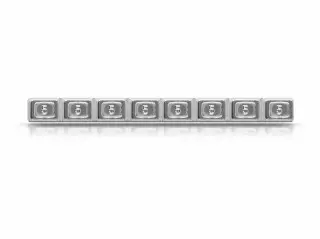 Tas.paino kromi 4.8*10mm 8x5g (50kpl) - Duell muut varaosat ja tarvikkeet - 90030 - 1