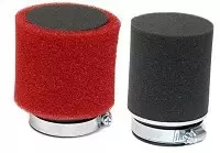 Tec-X Ilmasuodatin Stage II Kiinitys Ø 48mm (Ø 90 / 72mm p. 83mm) - Duell mopojen varaosat ja tarvikkeet - 115320 - 1