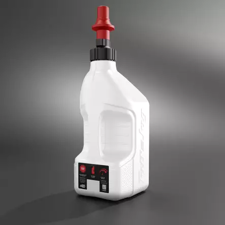 Tuff Jug Kanisteri 10L valkoinen Ripper korkki punainen (GEN 3) - Duell muut varaosat ja tarvikkeet - 140860 - 1