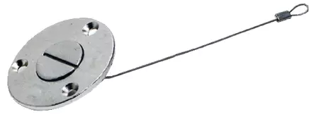 Tyhjennystulppa 29/55mm AISI 316 - Duell venetarvikkeet - 6980 - 1