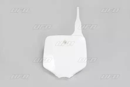 UFO Etunumerokilpi KX65 00-RM65 03- Valkoinen 047 - Duell MP varaosat ja tarvikkeet - 49010 - 1