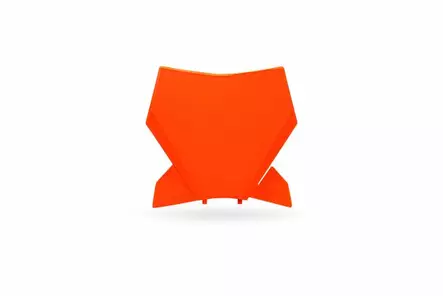 UFO Etunumerokilpi SX/SX-F 125-450 23- Flou Oranssi FFLU - Duell MP varaosat ja tarvikkeet - 49020 - 1