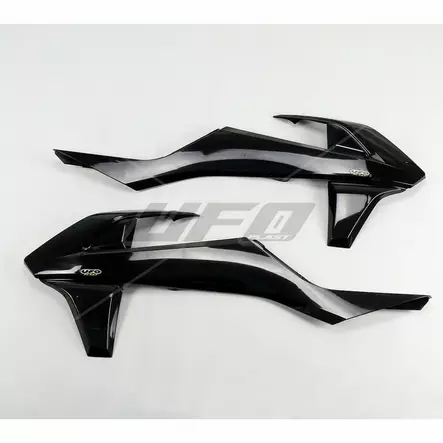 UFO Ilmanohjaimet KTM125-525 SX/SXF 16-18 EXC/EXC-F 17-19 Musta - Duell MP varaosat ja tarvikkeet - 48330 - 1