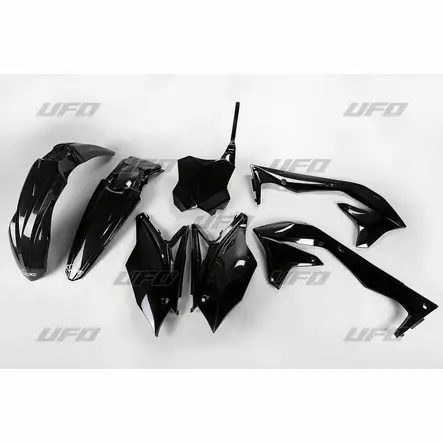 UFO Muovisarja 5-osainen Musta KXF450 16-17 - Duell MP varaosat ja tarvikkeet - 48070 - 1
