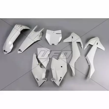 UFO Muovisarja 5-osainen Valkoinen 047 KTM SX/SXF125-525 16-18 - Duell MP varaosat ja tarvikkeet - 47950 - 1
