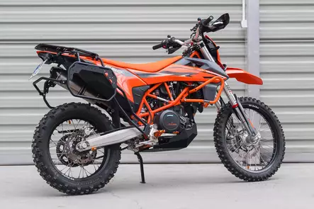 Yakk EXP Side carrier KTM 690 Enduro (19-25) black - Duell MP varaosat ja tarvikkeet - 99840 - 1