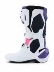 Alpinestars Ajosaapas Tech 10 Valkoinen/Lila/Fluo Pinkki, 44.5 - Duell ajovarusteet - 39860 - 1