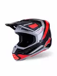 Alpinestars Kypärä S-M7 Rise Musta/Hopea/Fluo Punainen, XL - Duell ajovarusteet - 36800 - 1